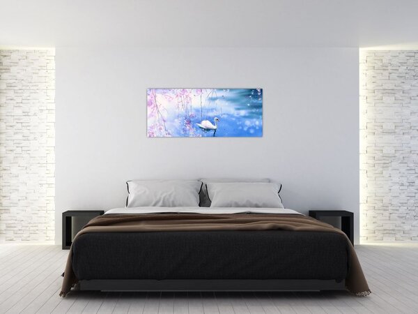Tablou - Lacul magic (120x50 cm)