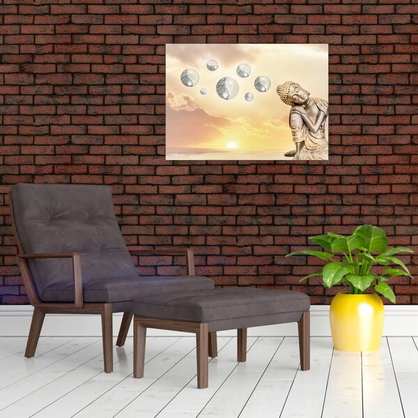 Tablou - Timp pentru meditații (70x50 cm)