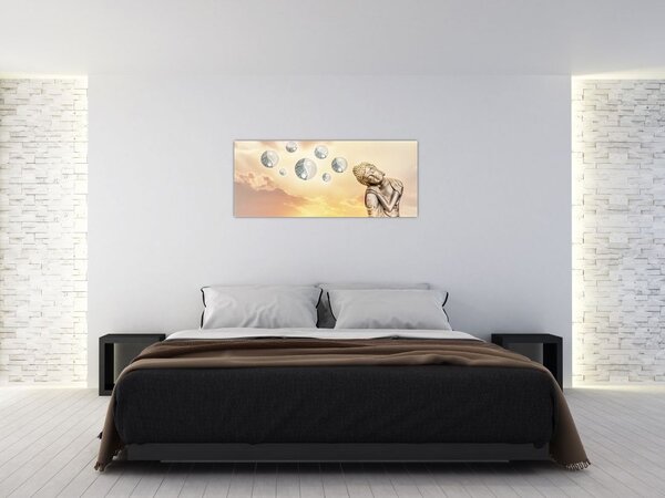 Tablou - Timp pentru meditații (120x50 cm)