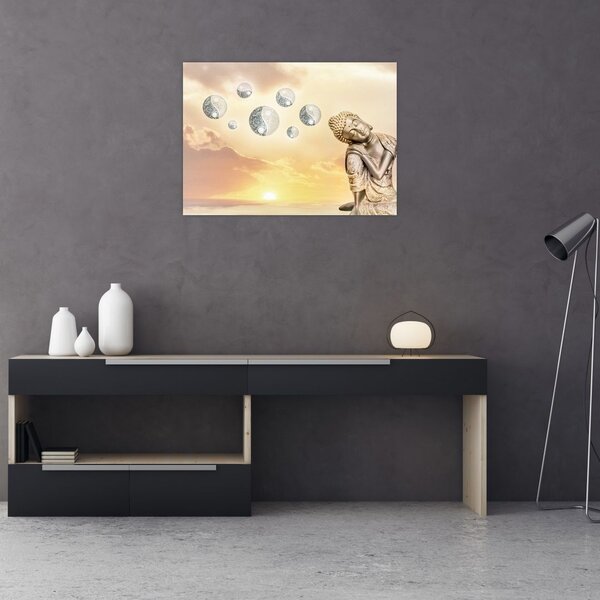 Tablou - Timp pentru meditații (70x50 cm)