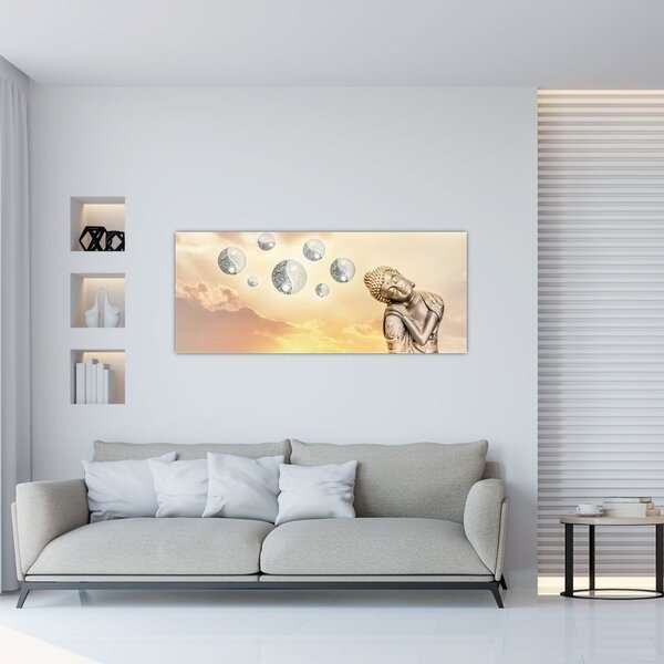 Tablou - Timp pentru meditații (120x50 cm)