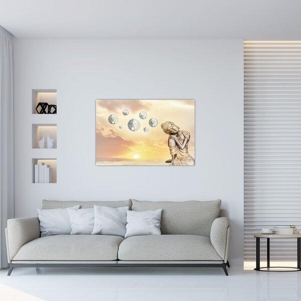 Tablou - Timp pentru meditații (90x60 cm)