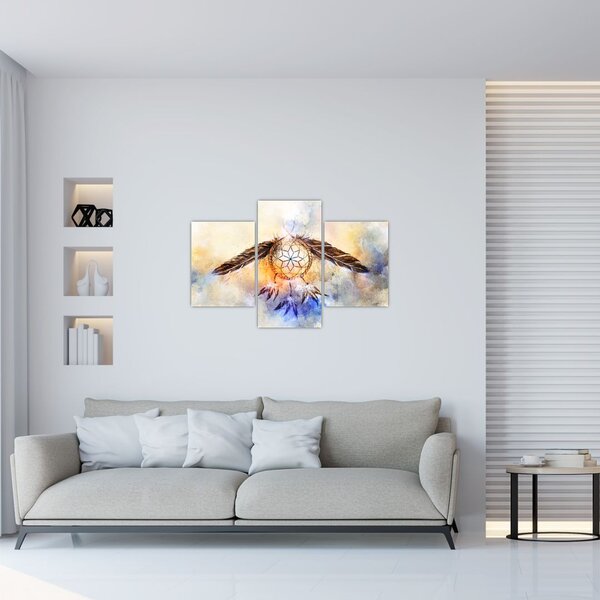 Tablou - Captator de vise cu pene (90x60 cm)
