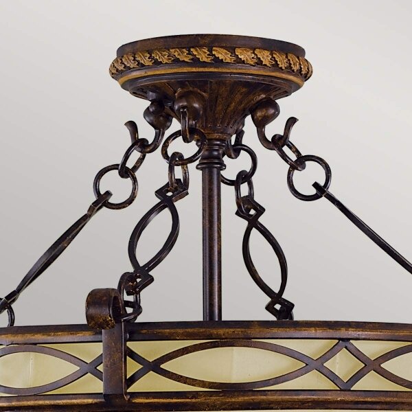 Lustră aplicată Feiss FE-DRAWING-ROOM-SFC DRAWING ROOM 2xE27/60W/230V
