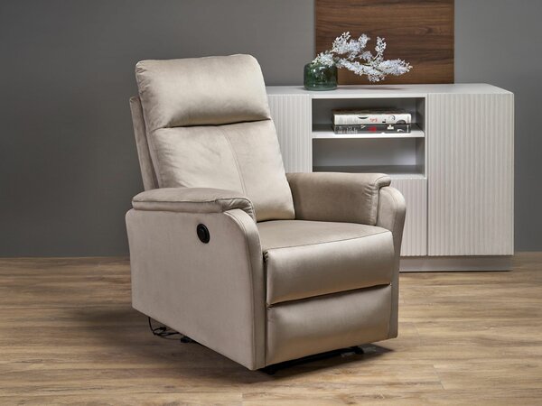 Fotoliu recliner Houston 2081, Tapiterie, 81x77x88cm, 32.5 kg