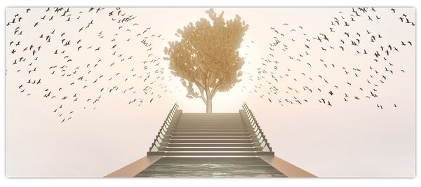 Tablou - Pod spre necunoscut (120x50 cm)