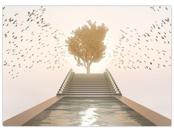 Tablou - Pod spre necunoscut (70x50 cm)