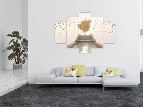 Tablou - Pod spre necunoscut (150x105 cm)