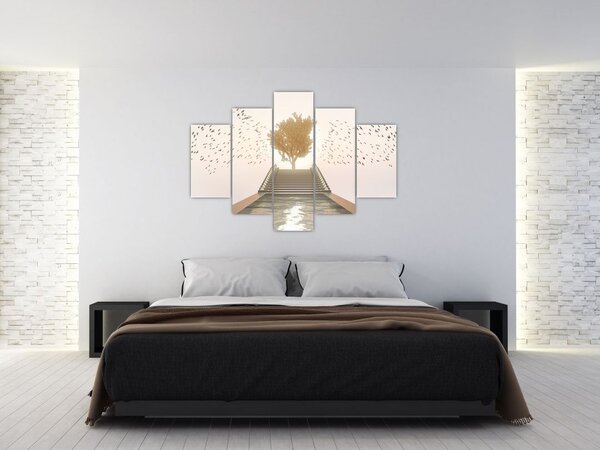 Tablou - Pod spre necunoscut (150x105 cm)
