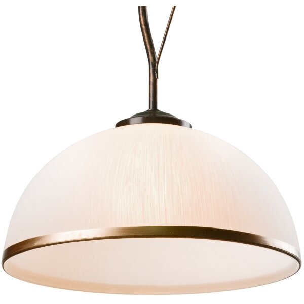 Lustră LED pe tijă Brilagi ANTICO 1xE27/60W/230V bronz patină