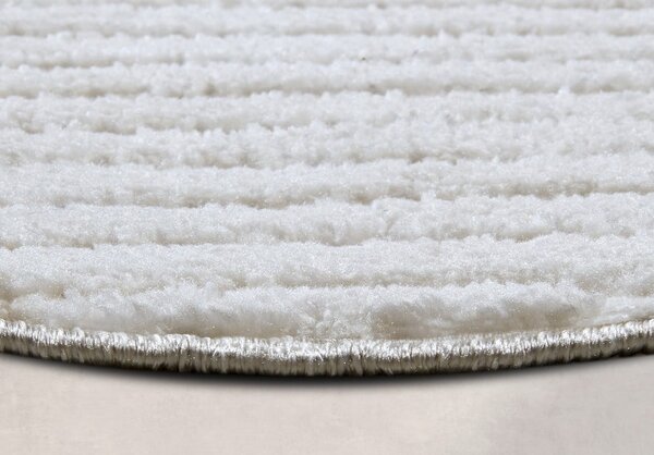 Covor alb rotund ø 160 cm Panglao New York White – Elle Decoration