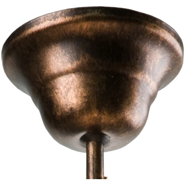 Lustră LED pe tijă Brilagi ANTICO 1xE27/60W/230V bronz patină