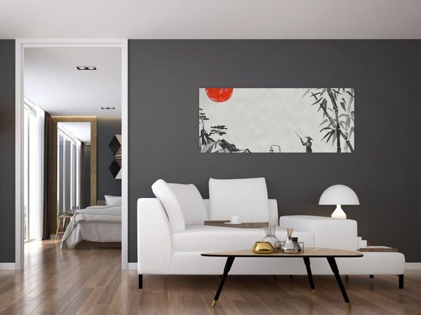 Tablou - Munții Fuji (120x50 cm)
