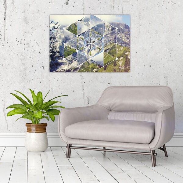 Tablou - Model geometric (70x50 cm)