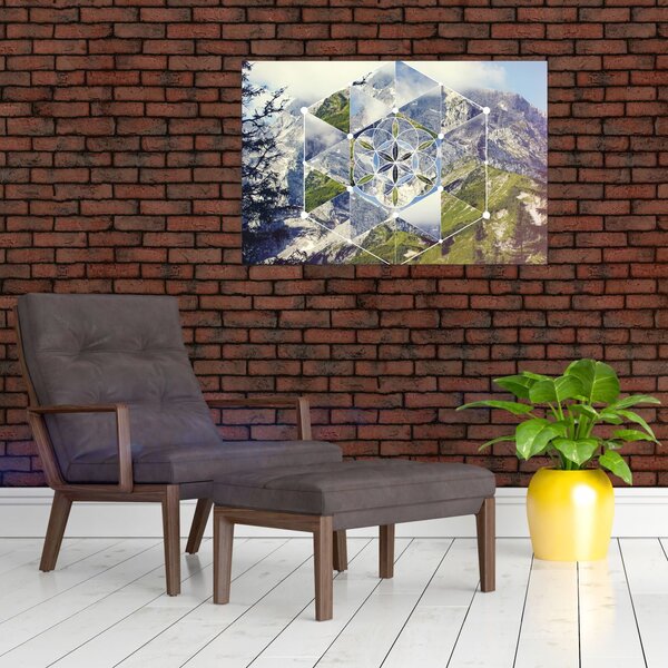 Tablou - Model geometric (90x60 cm)