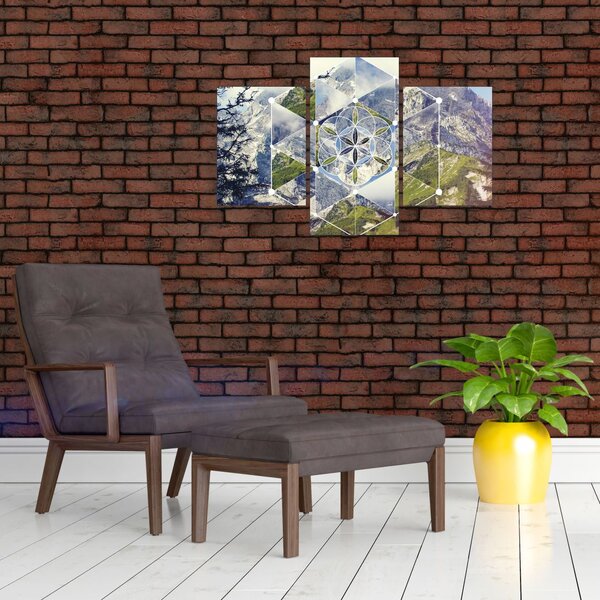 Tablou - Model geometric (90x60 cm)