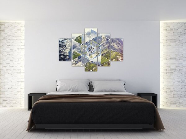 Tablou - Model geometric (150x105 cm)