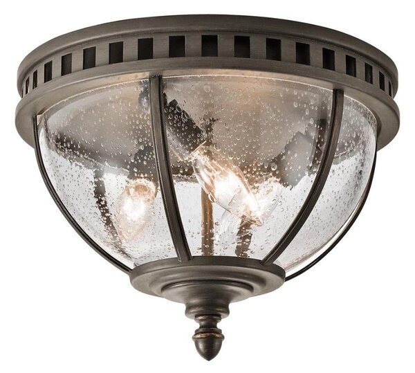 Plafonieră de exterior HALLERON 3xE14/40W/230V IP44 antracit Kichler