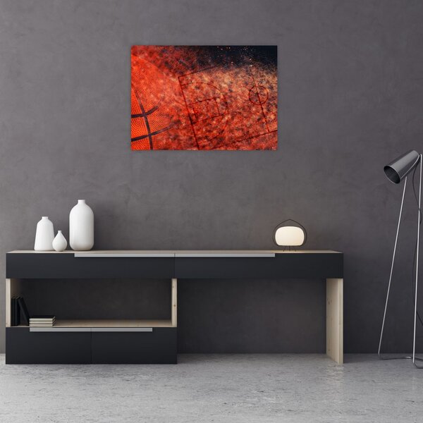 Tablou - Meci de baschet (70x50 cm)