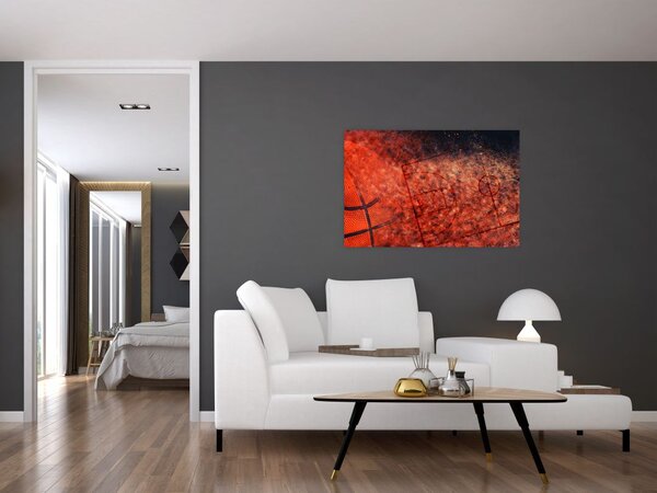 Tablou - Meci de baschet (90x60 cm)