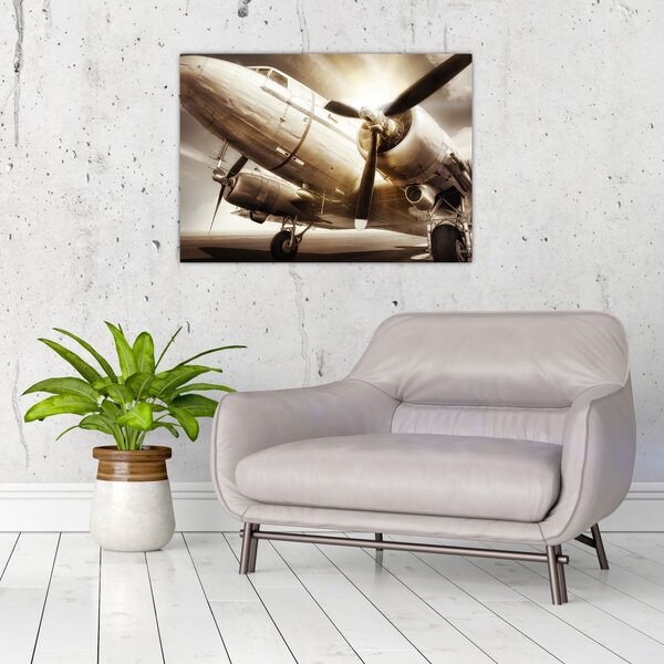 Tablou - Avion (70x50 cm)
