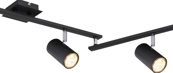 Spot Globo 57910-6B ROBBY 6xGU10/35W/230V negru