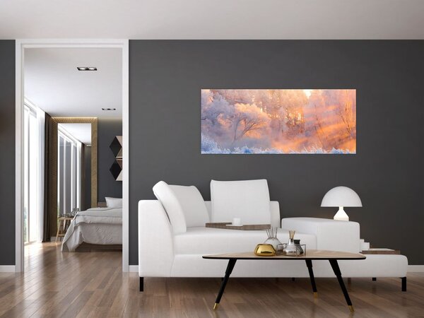 Tablou - Zori geroase (120x50 cm)