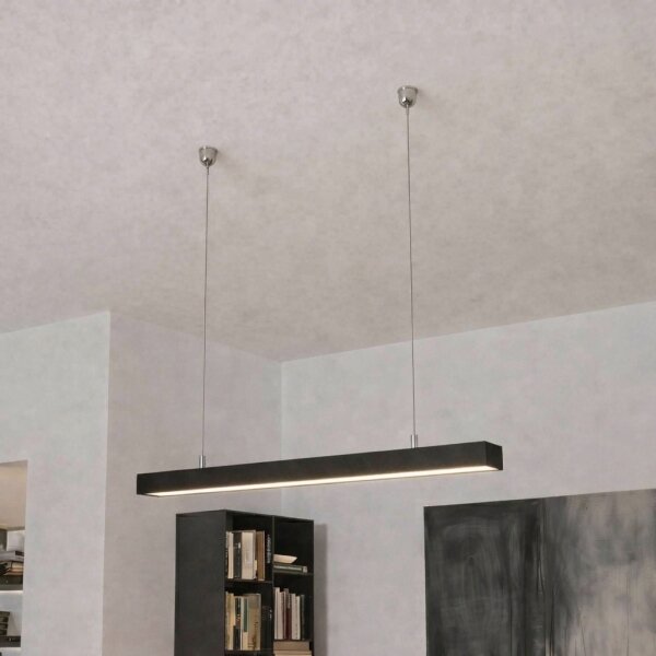 Brilagi - Lampă suspendată LED FULLDAY, 10/15/20W, 230V, 2700/4000/6000K, 60 cm, neagră