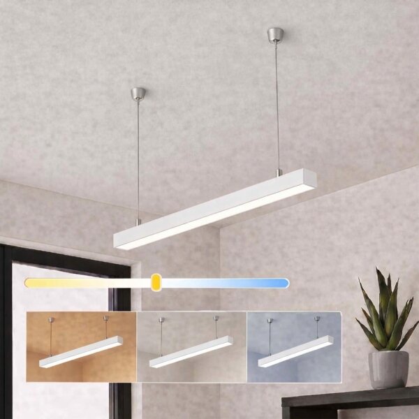 Brilagi - Lampă suspendată LED FULLDAY 10/15/20W 230V 2700/4000/6000K 60 cm alb