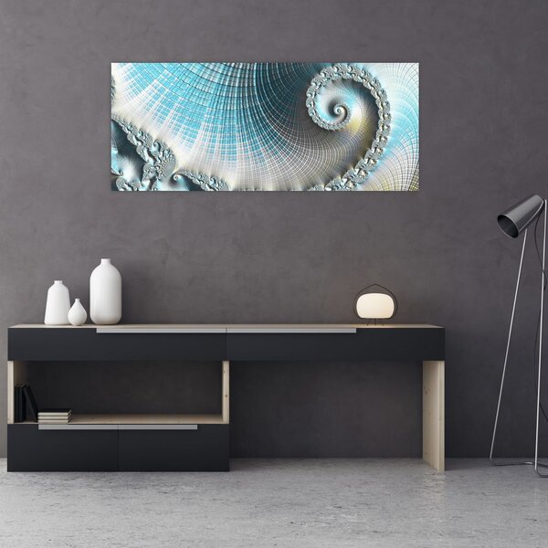 Tablou - Spirale texturate (120x50 cm)