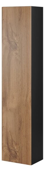 Dulap de perete înalt Zylia 180 (Negru + wotan). 1053750