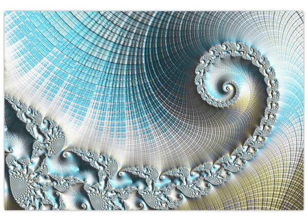 Tablou - Spirale texturate (90x60 cm)