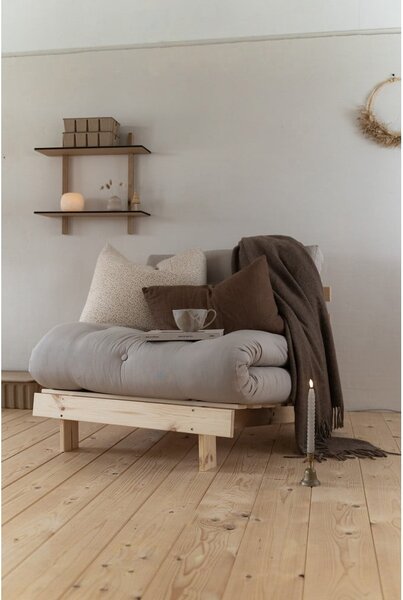 Fotoliu variabil Karup Design Roots Raw/Grey