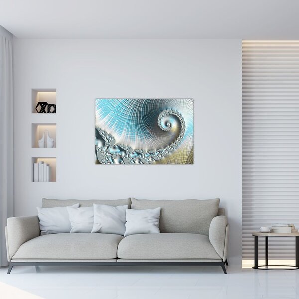 Tablou - Spirale texturate (90x60 cm)