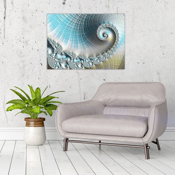 Tablou - Spirale texturate (70x50 cm)