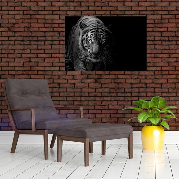 Tablou - Tigru sălbatic (90x60 cm)