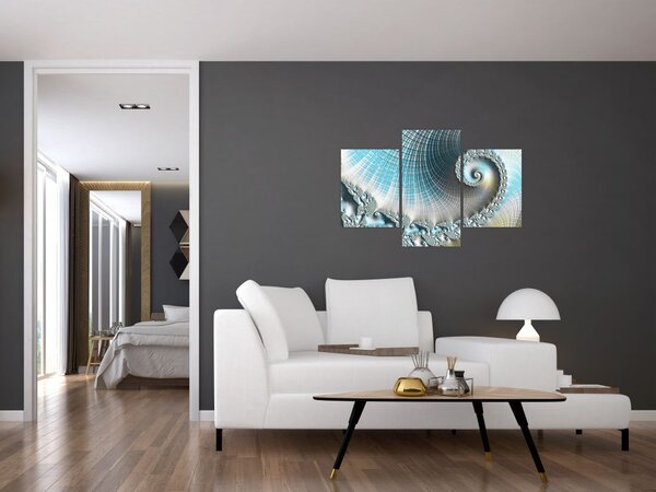 Tablou - Spirale texturate (90x60 cm)