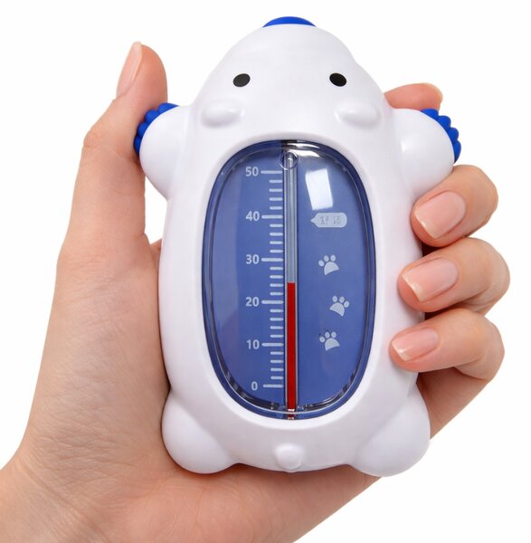 Termometru baie si camera Kidizi Polar Bear, plutitor, 13 cm
