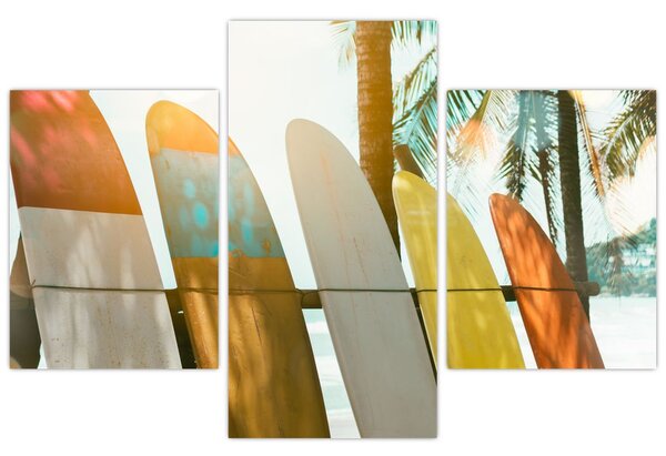 Tablou - Plăci de surf (90x60 cm)