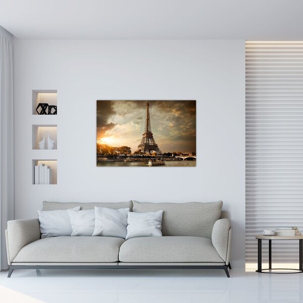 Tablou - Turnul Eiffel. Paris, Franța (90x60 cm)