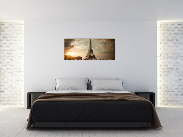 Tablou - Turnul Eiffel. Paris, Franța (120x50 cm)