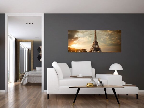 Tablou - Turnul Eiffel. Paris, Franța (120x50 cm)