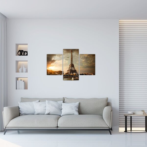 Tablou - Turnul Eiffel. Paris, Franța (90x60 cm)