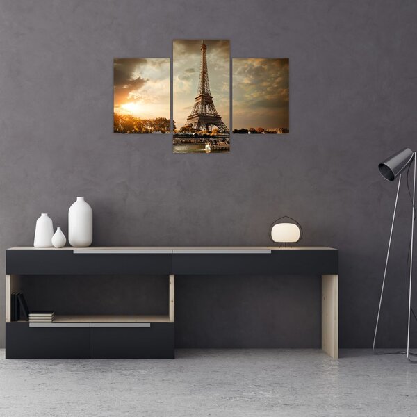 Tablou - Turnul Eiffel. Paris, Franța (90x60 cm)
