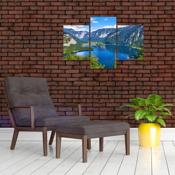 Tablou - Lacul Hallstatt, Hallstatt, Austria (90x60 cm)