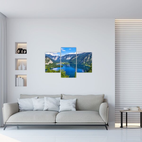 Tablou - Lacul Hallstatt, Hallstatt, Austria (90x60 cm)