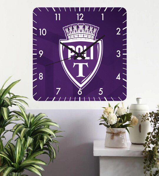 Ceas de perete Poli Timisoara -30x30 cm