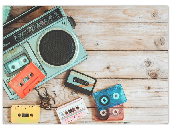 Tablou - Radio retro (70x50 cm)