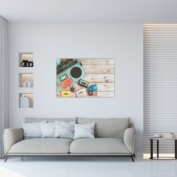 Tablou - Radio retro (90x60 cm)