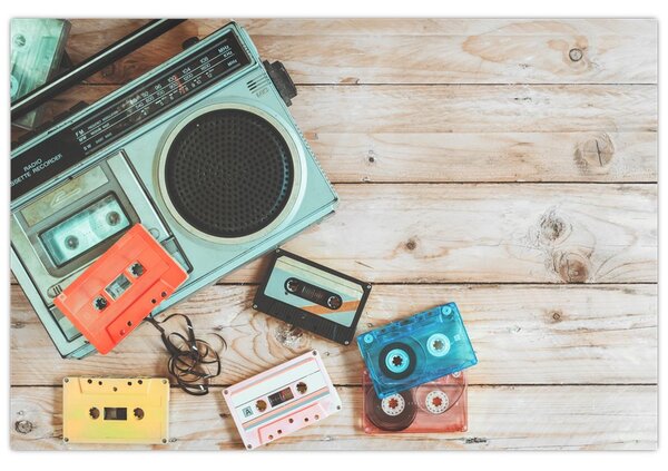 Tablou - Radio retro (90x60 cm)
